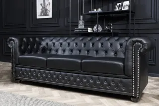 Kanapé CHESTERFIELD BLACK