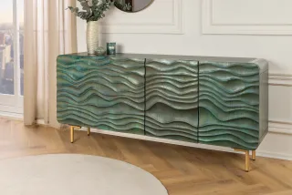 Komód Wave Turquoise