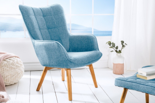 Fotel SCANDINAVIA BLUE