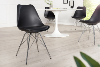 Szék SCENER CHAIR RETRO BLACK II