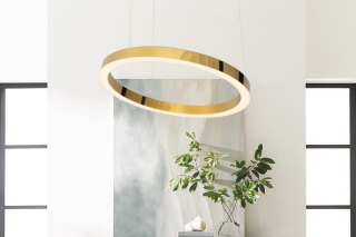 Függő LED lámpa LUXURY GOLD 110